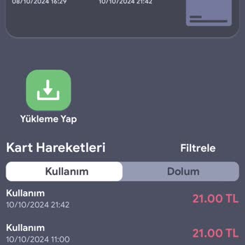 Kent Kart Uygulaması Para Yükleme Sorunu: Öğrencinin Mağduriyeti