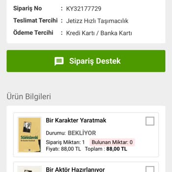 Kitap Siparişi: Stok Sorunları Ve Gecikmeler