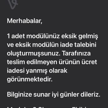 Vivense Eksik Parçalar Ve Yanıltıcı Hizmet