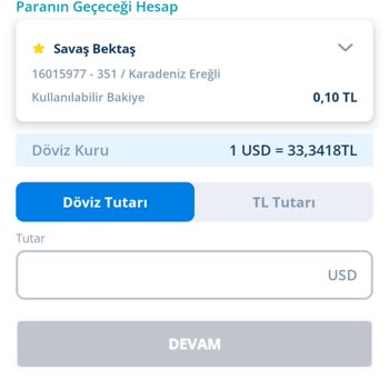 Denizbank Mobil Bankacılıkta Döviz Hesap Sorunu