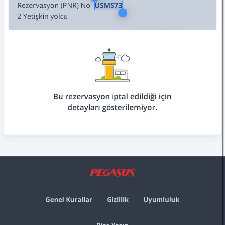 Pegasus Uçuşunda Şüpheli İptal Ve Mağduriyet