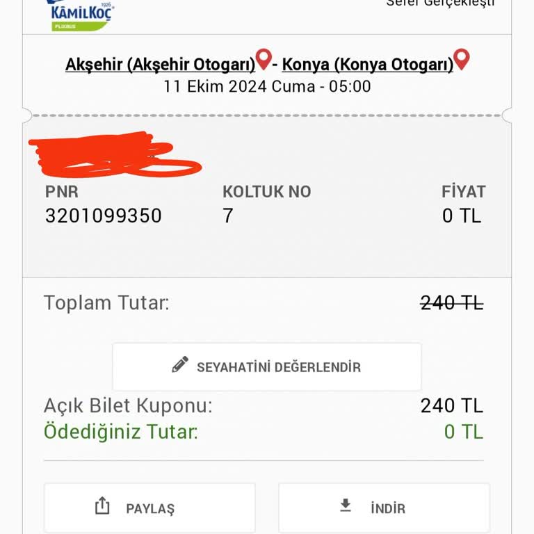 Kamil Koç İle Yaşanan Zaman Kaybı Ve Mağduriyet