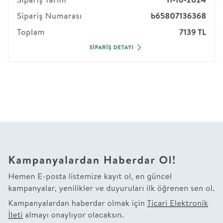Sipariş İptali Yapılamıyor Ve Destek Hattına Ulaşılamıyor