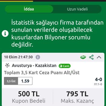 Bilyoner'de Yanlış Kupon Sonucu Mağduriyeti