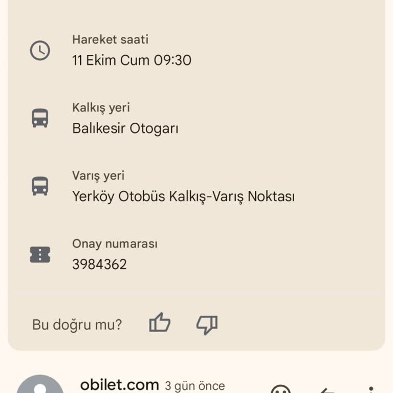 Yanlış Bilgilendirme İle Yolculuk Kabusu