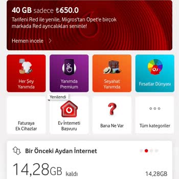 Vodafone Tarife Mağduriyeti