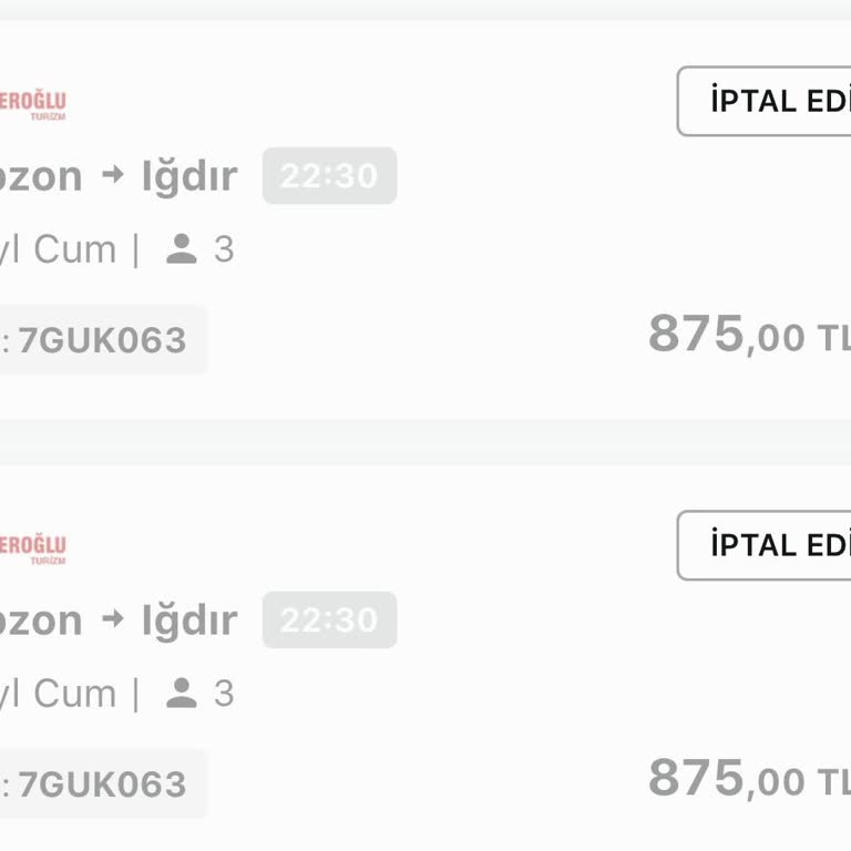 Eksik İade: Bilet Ücreti Sorunu