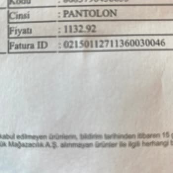 Renk Solması Ve Yetersiz Müşteri Hizmeti