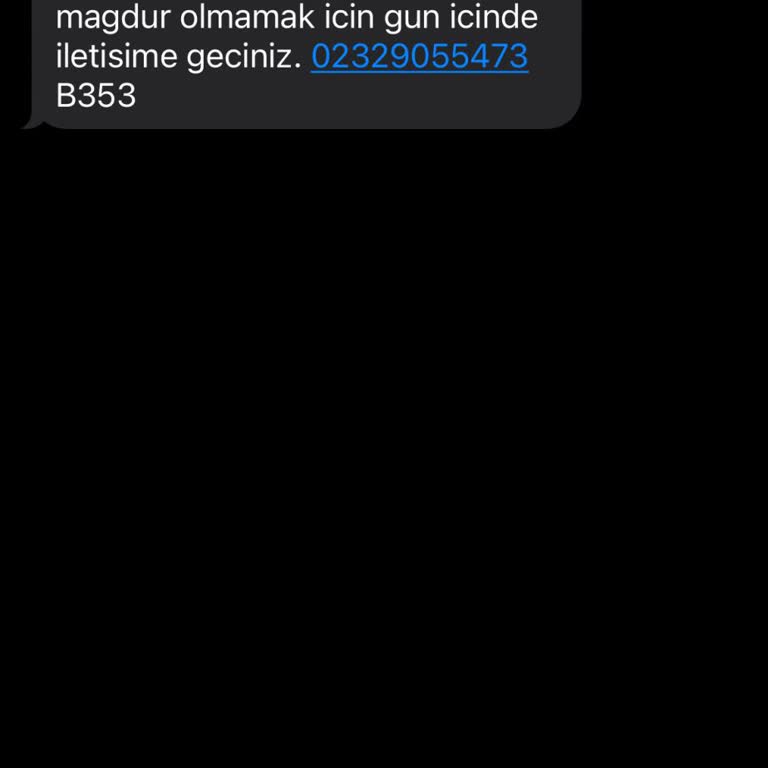 Haksız Borç Mesajı: Yanlışlıkla Gönderilen Uyarı