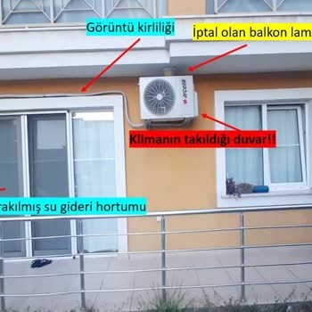 Klima Montajında Yaşanan Hayal Kırıklığı Ve Saygısız Hizmet