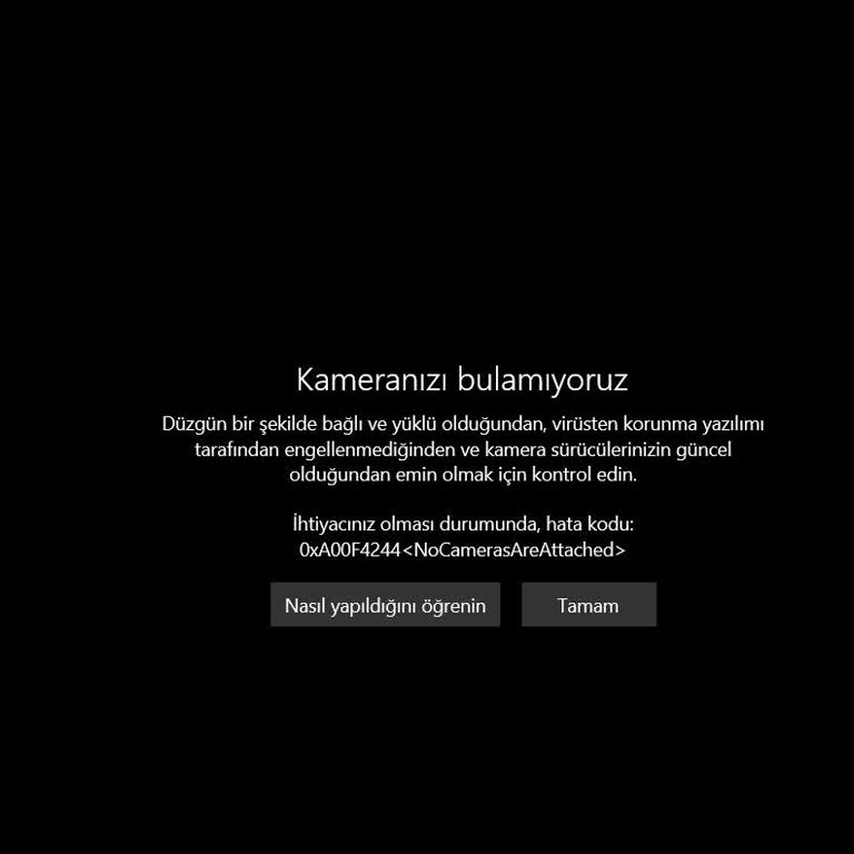 Monster Abra A5 Kamera Sorunu