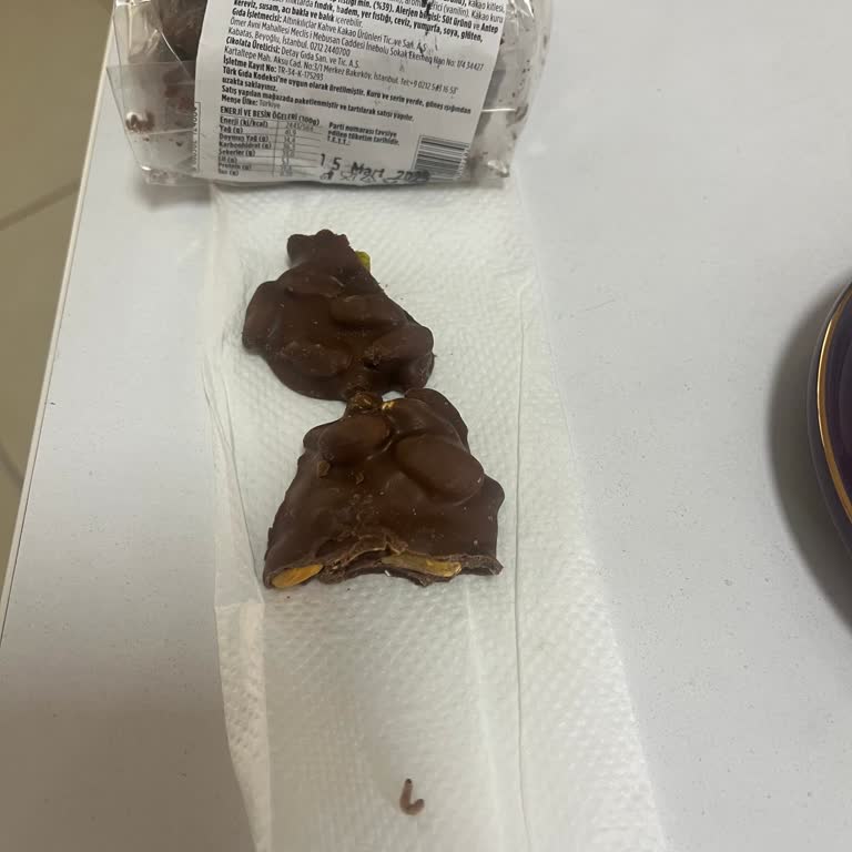 Kahve Dünyası'ndan Aldığım Çikolatada Kurt Şoku