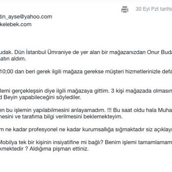 İptal Edilen Ürün İçin Geri Ödeme Bekleyişi