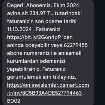 Yanlış Faturalandırma Ve İlgisiz Müşteri Hizmetleri