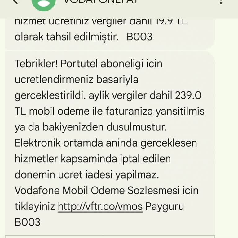 Onaysız Abonelik Ve Fatura Sorunu