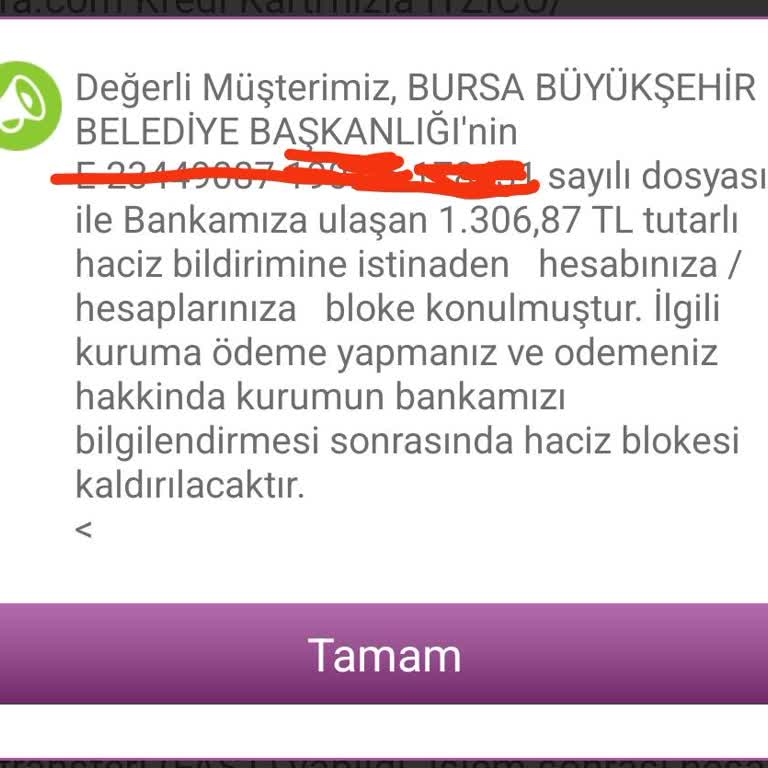 Bursa Belediyesi'nden Sürpriz E-Haciz Şoku