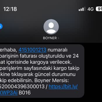 Boyner'den Sipariş Edilen Mont Teslim Edilmedi