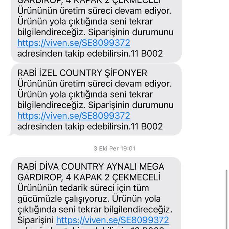 Vivense'den Aldığım Mobilyalar Teslim Edilmedi, Müşteri Memnuniyeti Sıfır