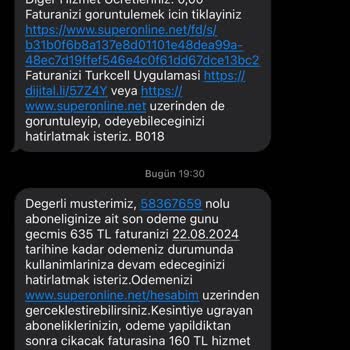 Superonline İle Yaşadığım Haksız Faturalandırma Ve İletişim Sorunları