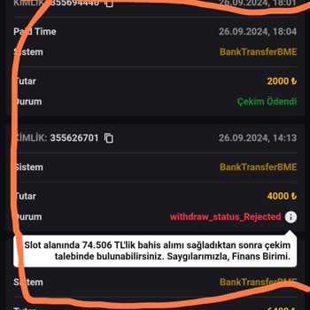Winxbet'in Tutarsız Ödeme Politikası