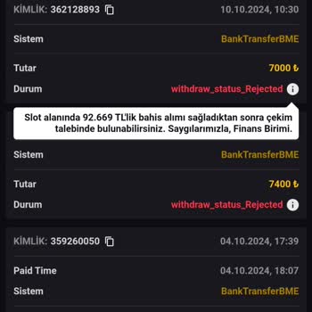 Winxbet'in Tutarsız Ödeme Politikası