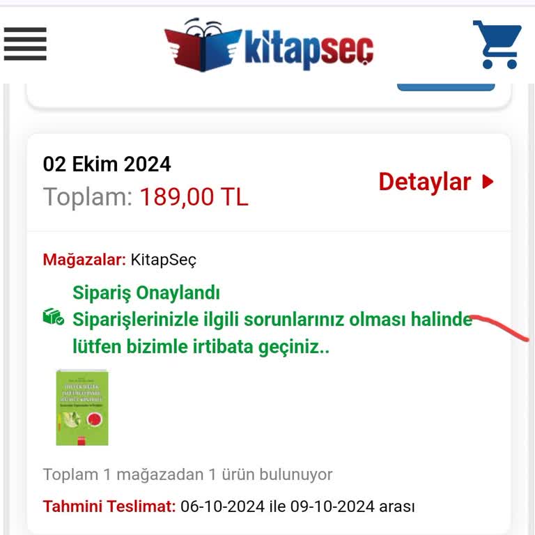 Kitapsec'ten Geç Teslimat Sorunu