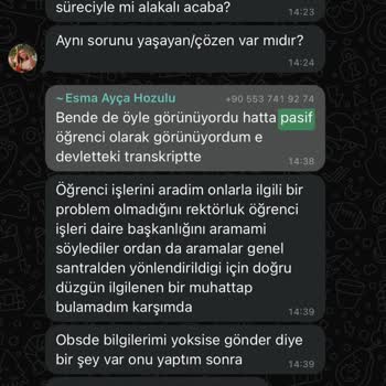 Eğitim Kurumunda Yaşanan İade Sorunu Ve İlgisizlik