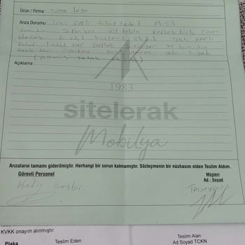 Mobilya Teslimatında Büyük Sorunlar