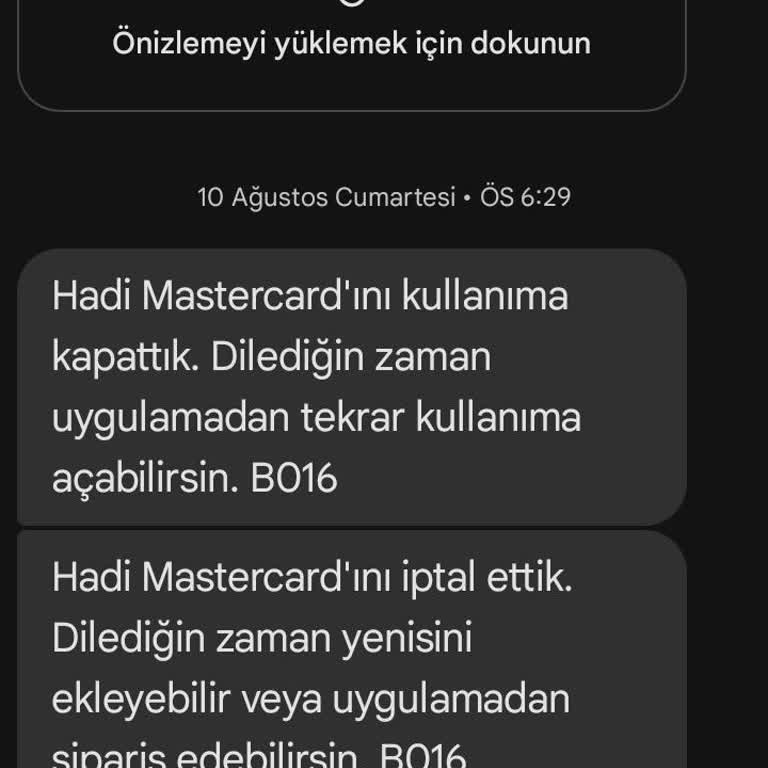 A101 Hadi Kartı Kapatmıyorlar Ve Borç Çıkarıyorlar