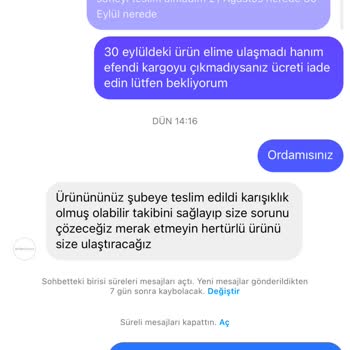 Kargo Ve Ücret İadesi Sorunu: Instagram Siparişimde Mağduriyet