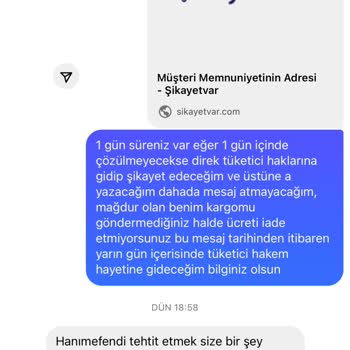 Kargo Ve Ücret İadesi Sorunu: Instagram Siparişimde Mağduriyet