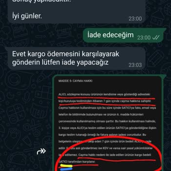 Kalite Ve İade Sorunlarıyla Karşılaşma