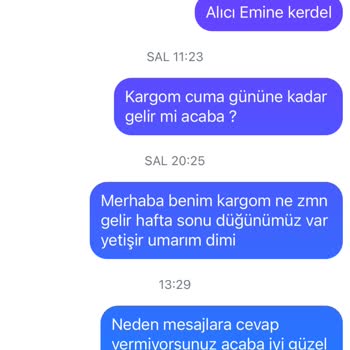 Sipariş Sonrası İletişimsizlik Ve Ürün Teslimatı Sorunu