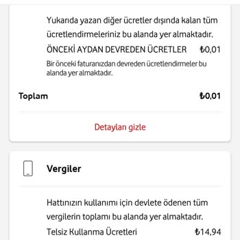 Vodafone Faturalarım Neden Sürekli Artıyor