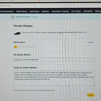 Puma Ayakkabıda 6 Ayda Çürüme Ve Hayal Kırıklığı