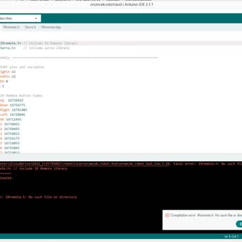 Rex Serisi Robotun Yazılım Ve Montaj Sorunları