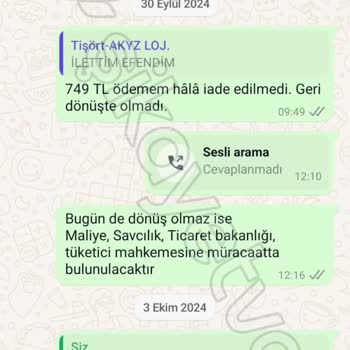 Yanıltıcı Ürün Gönderimi Ve İletişim Sorunları