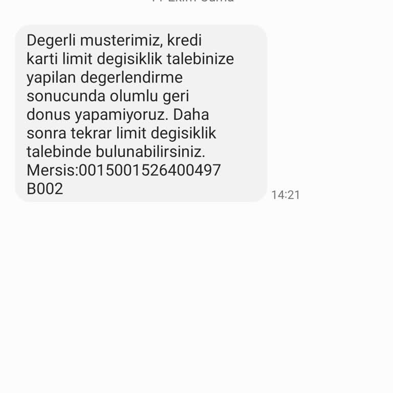 Akbank'ın Keyfi Kredi Kartı Limit Artışı Sorunu