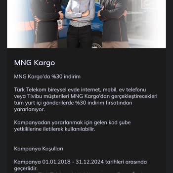 MNG Kargo İndirim Kampanyası Hayal Kırıklığı