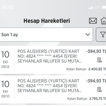 Çifte Ödeme Sorunu Ve Geri İade Talebi