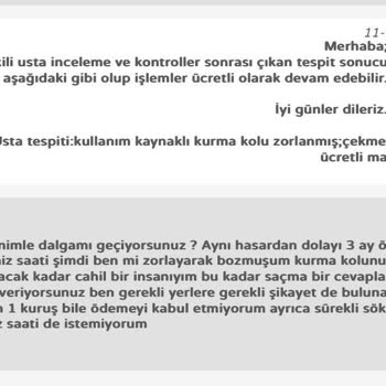 Welder W75 Saat: Pişmanlık Ve Müşteri Hizmetleri Sorunu