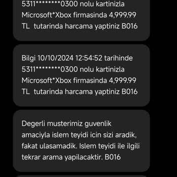 Bilinmeyen Xbox Alışverişleri: Kart Güvenliği Sorunu