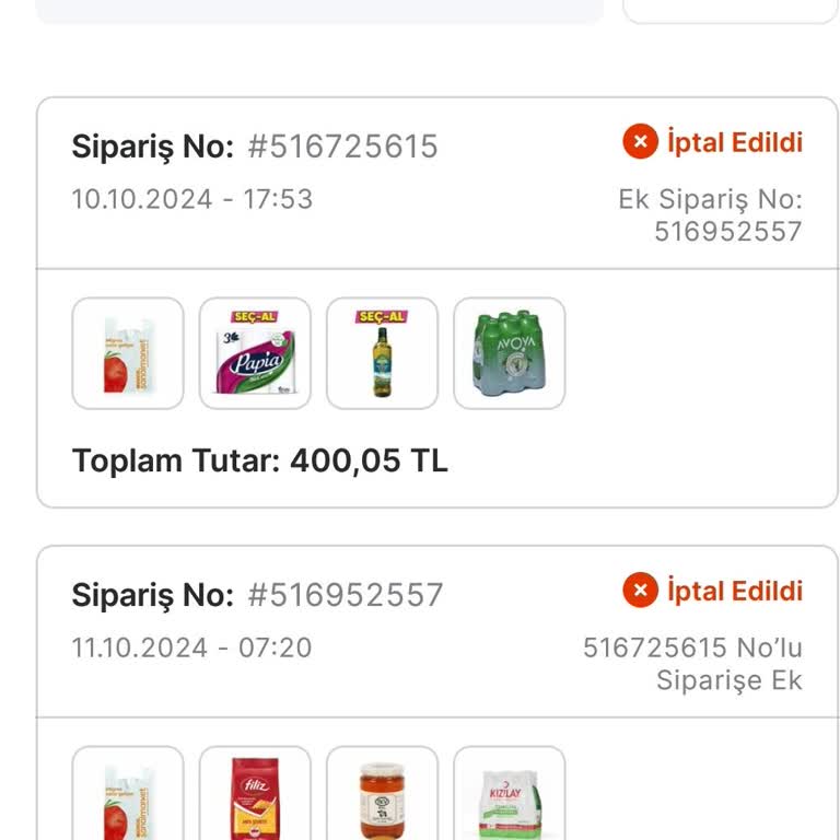 Migros Sanal Market'te Stok Sorunu Ve Müşteri Mağduriyeti