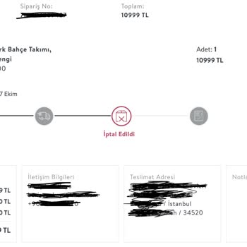 Vivense'den Alışverişte Teslimat Ve Hizmet Sorunları