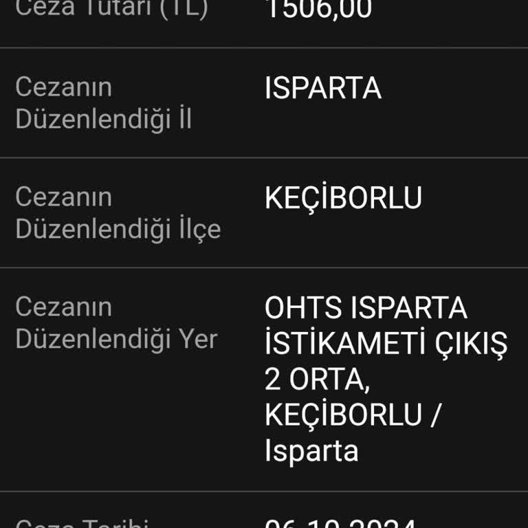 Emniyet Genel Müdürlüğü Isparta'da Radar Cezaları Ve Adalet Arayışı