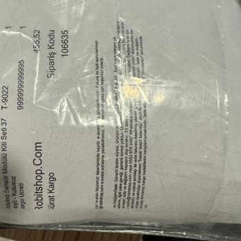 Robitshop'tan Gelen Paketleme Hayal Kırıklığı