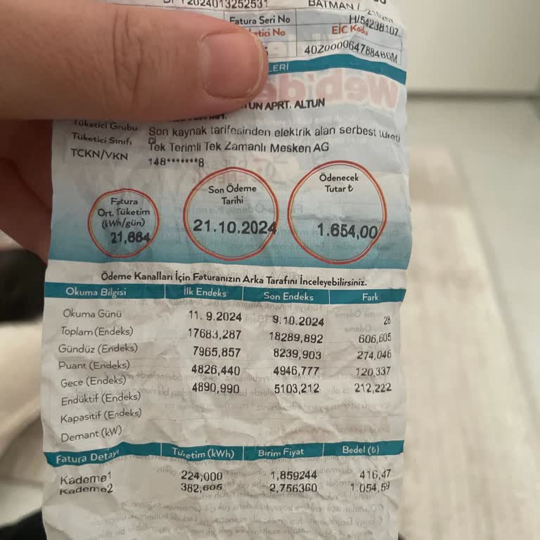 Elektrik Faturasındaki Anlamsız Artış