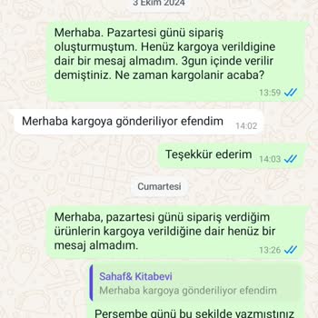 Sipariş Kargosu: Belirsizlik Ve İlerleme Eksikliği