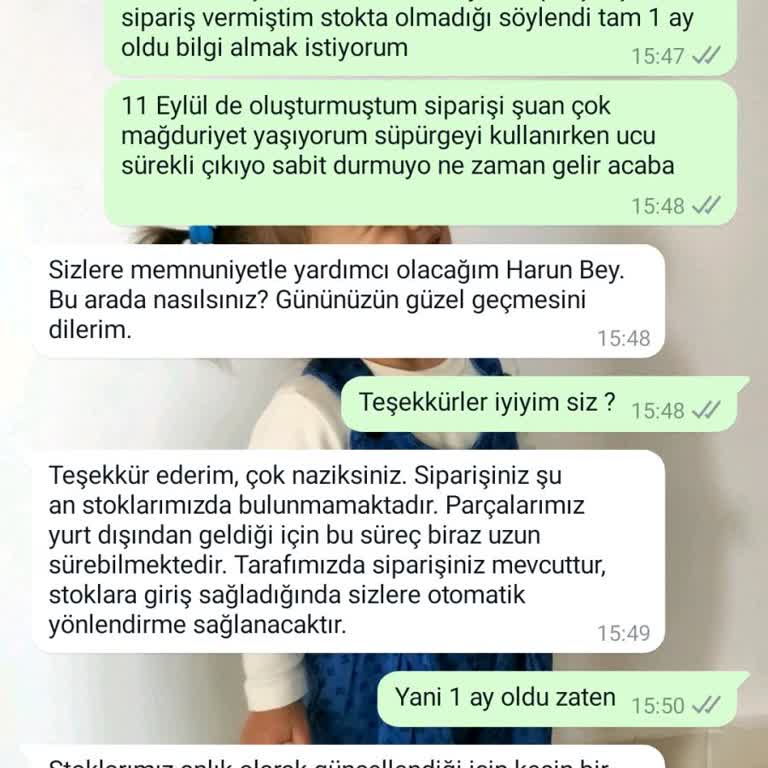 Ücretsiz Yedek Parça Beklerken Mağduriyet Yaşıyorum