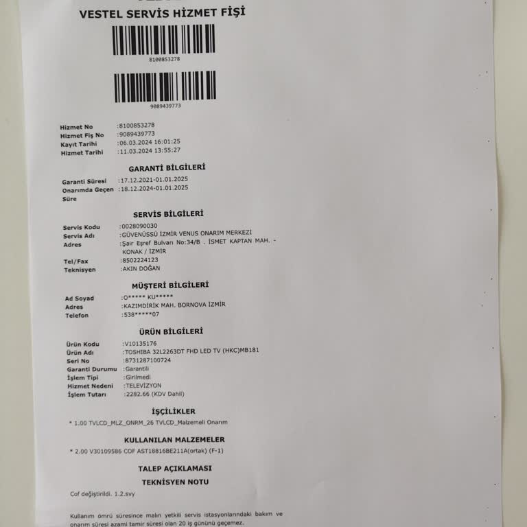 Vestel Televizyonun Değişim Sorunu